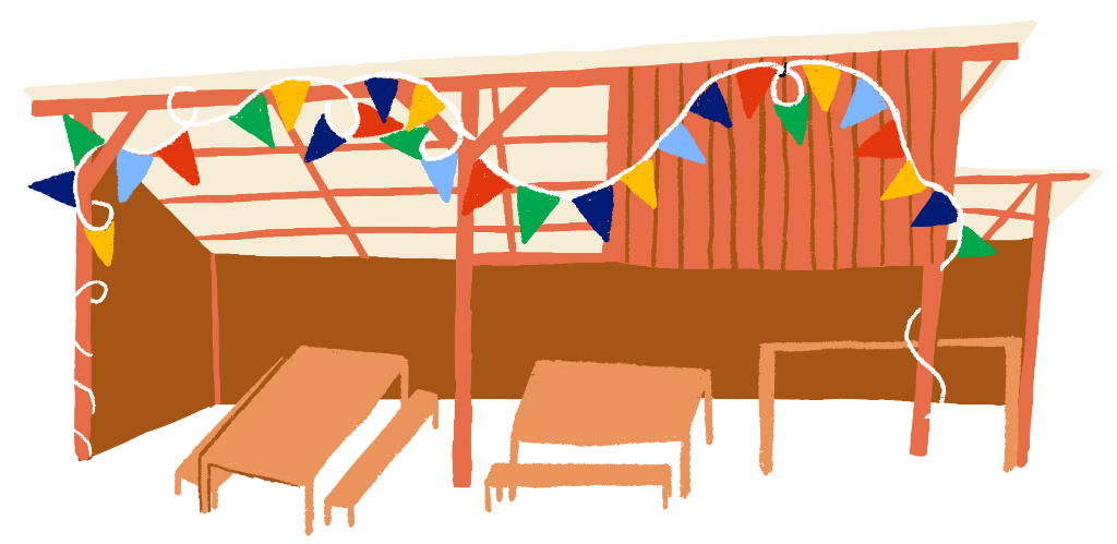 Illustration du foodtruck guinguette