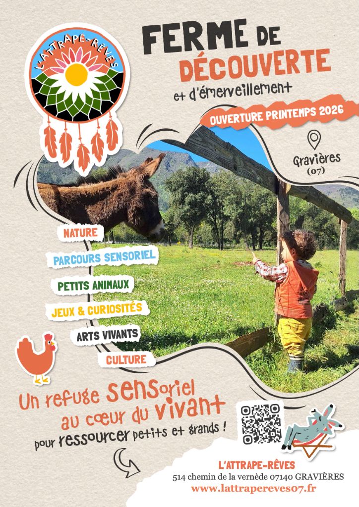 Logo L'Attrape-Rêves — Ferme de découverte